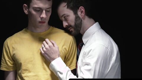 The virgin boy Tyler Tanner got rammed deeply by a dildo before being pounded hard by
