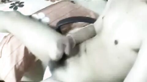 Asian Twink Masturbates on Webcam