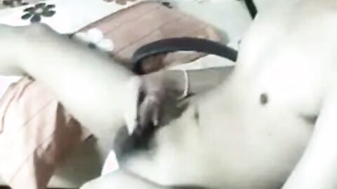 Asian Twink Masturbates on Webcam