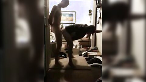 Big-Cock Jock Barebacks Married Man