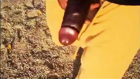Big Black Cocks Outdoors