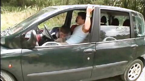 Backseat Blowjob Fun