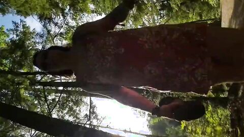 Crossdresser's Outdoor Adventure