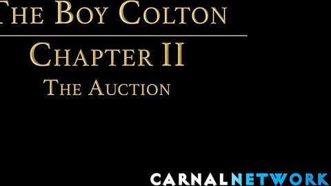The auctioneer Jonah Wheeler with the buyer  burrowed their dicks inside Colton's one