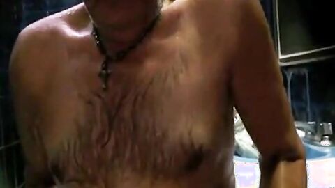 Sweaty Sauna Fun with Amateur Daddies