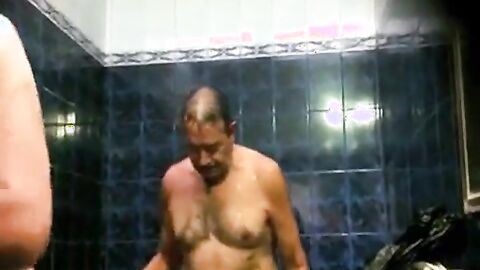 Sweaty Sauna Fun with Amateur Daddies