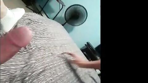 Daddy's Blowjob Practice with Amateur Bear Couple