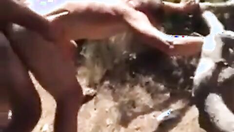 Amateur Beach Action: Resident Fucks Married Czech Tourist Outdoors