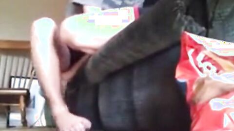 Roommates Filmed Getting a Blowjob by a Twink