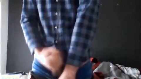 Big-Cock Webcam Man: Super Hot Amateur Solo Show