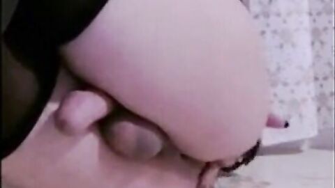 Crossdresser Cums Hands-Free on Webcam