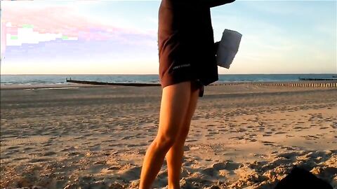 Nude Beach Twink Exposed Outdoors