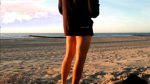 Nude Beach Twink Exposed Outdoors