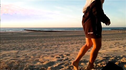 Nude Beach Twink Exposed Outdoors
