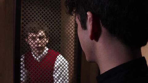 My immoral sins get cleaned from through priest Jonah Wheelers blessed cum