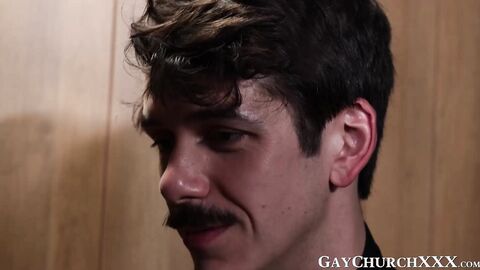Young twink Dakota Lovell reveals his boner to father Jonah Wheeler for a cock washin