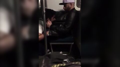 Subway Suckers: Outdoor Amateur Blowjob