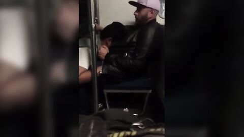 Subway Suckers: Outdoor Amateur Blowjob