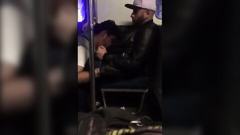 Subway Suckers: Outdoor Amateur Blowjob