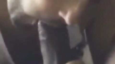 Indian Amateur Sucks a Big Black Cock