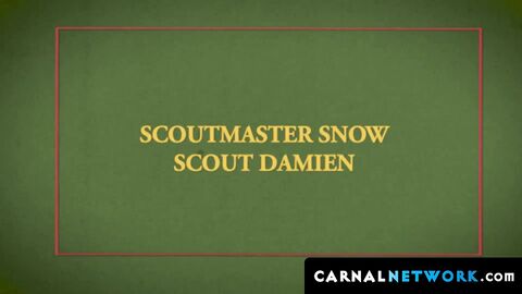 Young scout Damien Grey and scoutmaster Adam erupted their jizz from a sexual lust