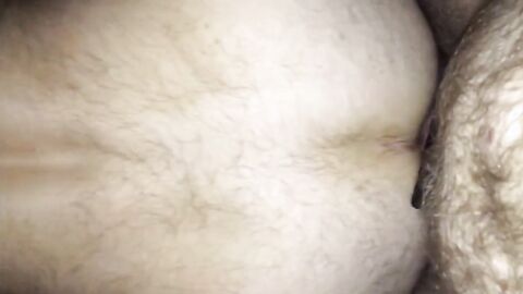 Papa Bear Barebacks his Young Cub Hard