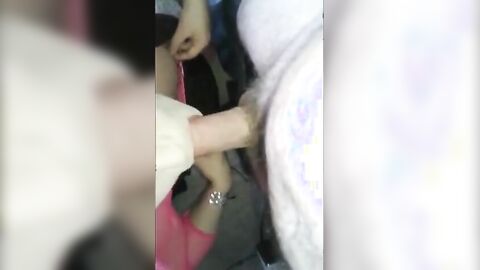 Crossdresser Sucks a Fat White Cock