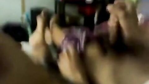 Big-cocked twink cousins jerk off and cum in bed together