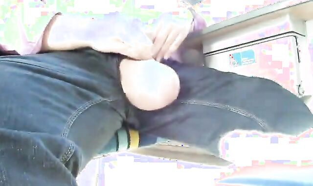 Big-Bellied Daddy Bear Plays with His Balls