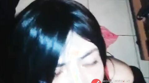 Latin Crossdresser Amateur Gets Lucky