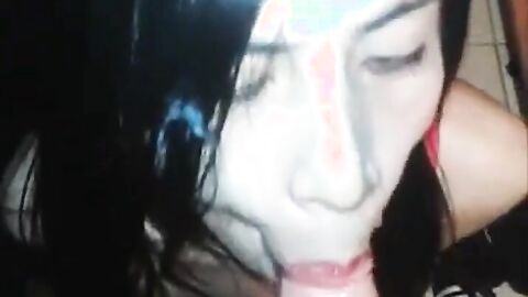 Latin Crossdresser Amateur Gets Lucky