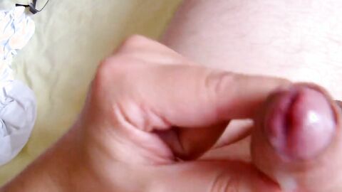 Twink Jerks Off His Tiny Cock After a Clean Shave