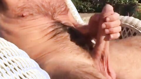 Daddy's Big Cock Outdoors