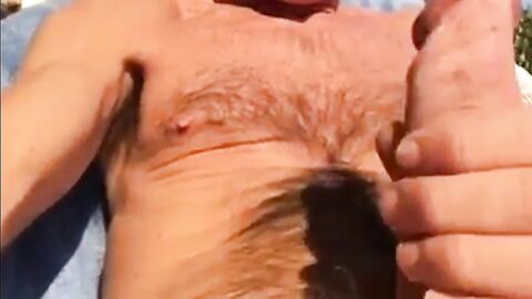 Daddy's Big Cock Outdoors