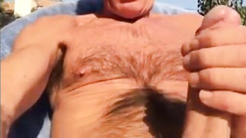 Daddy's Big Cock Outdoors
