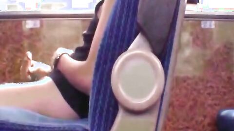 Twink Handjob in the Bus