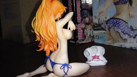Nami Figure Bukkake on the Beach