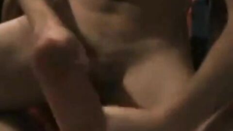 Straight Buddies Watch Porn and Bate Together