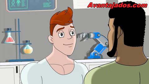Cartoon Gay Artificial Intelligence