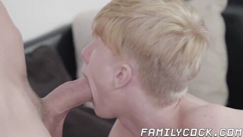 Appealing Caleb Anthony positions himself in the middle and receives fucking from two