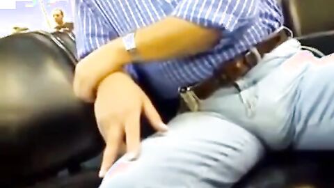Big-Cock Daddy's Bulge Outdoors
