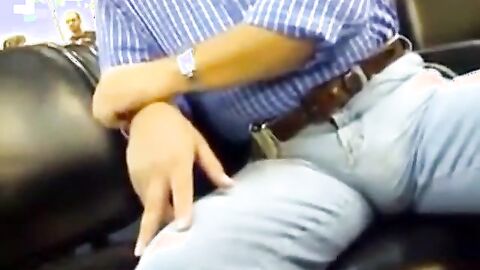 Big-Cock Daddy's Bulge Outdoors