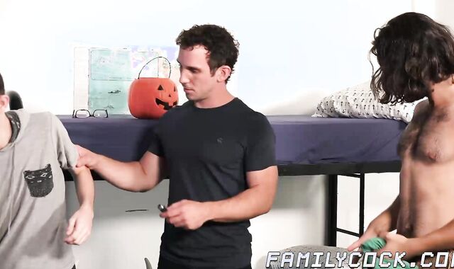 I treated my stepnephews Dante Drackis and Sammy Eros with an ass they can fuck