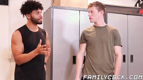 My big black cock explored  bisexual Aaron Allens vast asshole