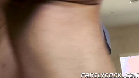 Forbidden stepsons and daddies bareback spitroast fourway