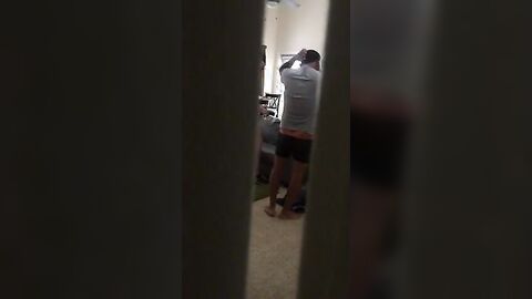 Big-Cock Daddy Barebacks His Neighbor's Roommate