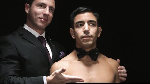 Master Dillion Stone spat on the boy's hole and inserted his dick inside with rabid e