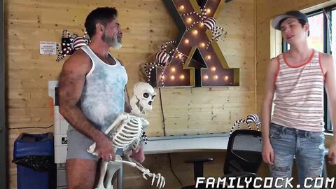 Meaty Lawson James gropes my huge dick while I ride his thick dick