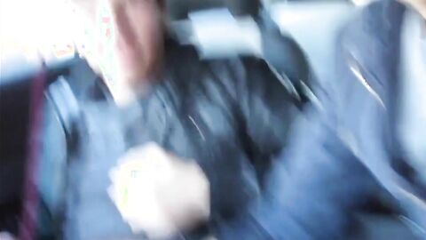 Bareback Twinks Blowjob in Car