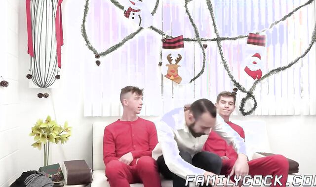Tempting twink Levi Rhodes shoots out cum after preparing for their photoshoot